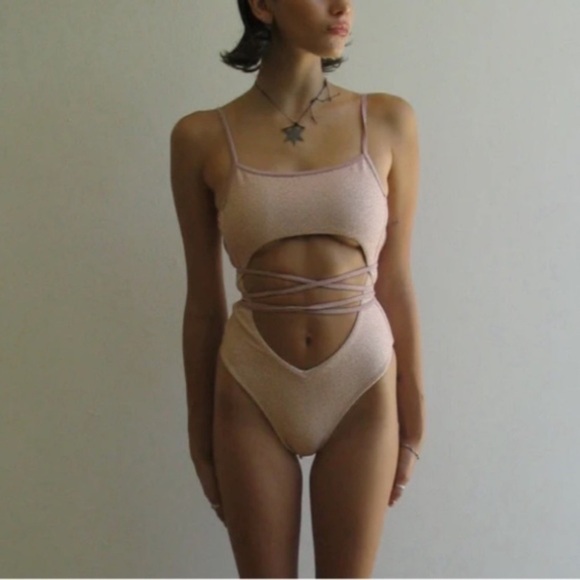 New! Frankie’s bikinis Alice Terry Wrap One Piece leopard Swimsuit 3329 - Picture 3 of 11